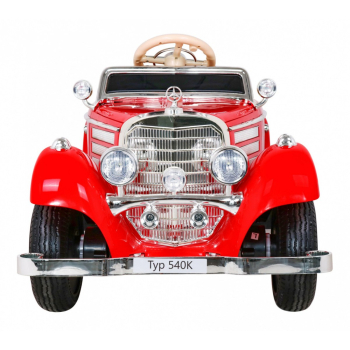 Mercedes Benz Retro 540A dla dzieci Czerwony + Tryb 